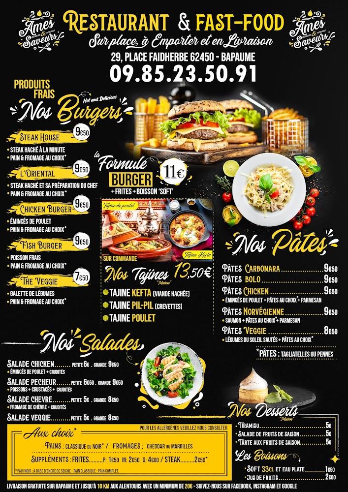 Ames et Saveurs - Menu Image 2